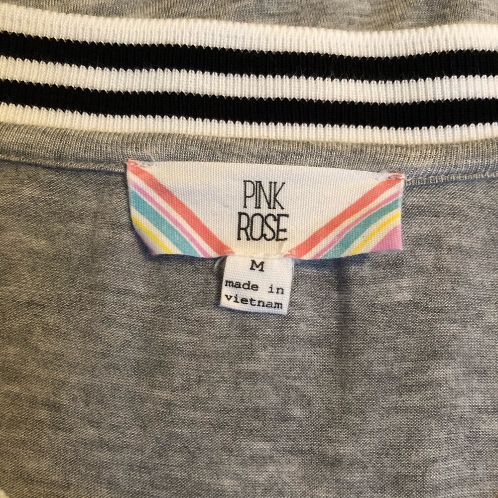 Pink Rose Brand Top - Picture 4 of 6
